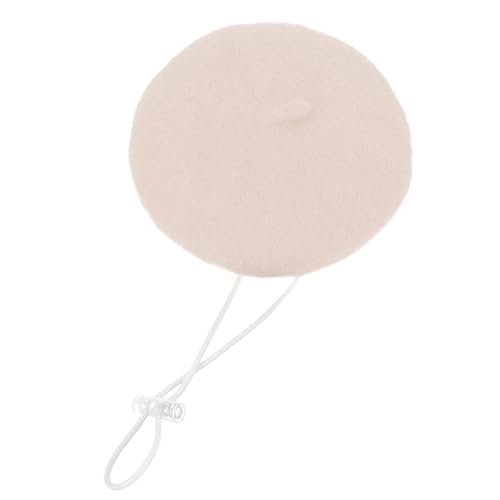 HEMOTON Katzen und Hundehut Verstellbare Beret Mütze für Haustiere für Karneval Geburtstagsfeiern und Cosplay Niedlicher Kopfschmuck für Besondere Anlässe Weißes Design für Süße HEMOTON Katzen und Hundehut Verstellbare Beret Mütze für Haustiere für Karneval Geburtstagsfeiern und Cosplay Niedlicher Kopfschmuck für Besondere Anlässe Weißes Design für Süße von HEMOTON
