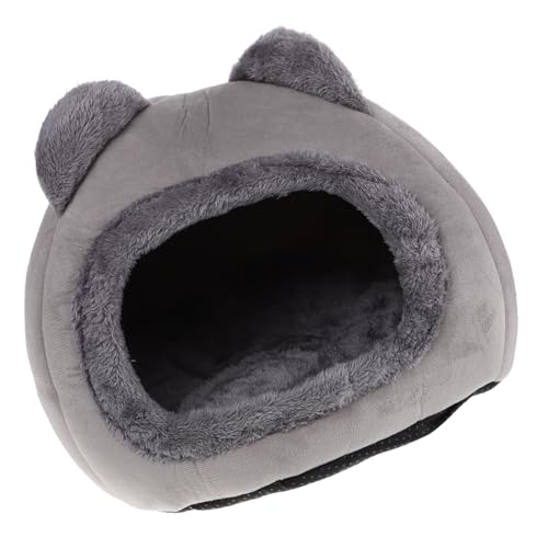 HEMOTON Katzenbett für Winter und Warmes Cat Nest Geschlossener Schlafplatz für Kleine Hunde und Kätzchen Gemütliches und Sicheres Haustierbett HEMOTON Katzenbett für Winter und Warmes Cat Nest Geschlossener Schlafplatz für Kleine Hunde und Kätzchen Gemütliches und Sicheres Haustierbett von HEMOTON