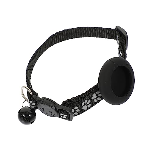 HEMOTON Katzenhalsband Ortungshalsband für Katzen stark für Katzen Anti-verlorenes Haustierhalsband Name Weiches Katzen-Erholungshalsband reflektierender Kragen Nylon Black HEMOTON Katzenhalsband Ortungshalsband für Katzen stark für Katzen Anti-verlorenes Haustierhalsband Name Weiches Katzen-Erholungshalsband reflektierender Kragen Nylon Black von HEMOTON