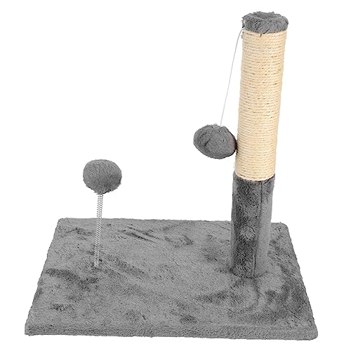 HEMOTON Katzenklettergerüst Katzenstreu Post Drinnen Kratzen Kratzbaum Kratzer Kätzchen Kratzbaum Katzenkratzer Kratzbäume Für Katzen Wiederverwendbarer Katzenkratzer Grau Hanfseil HEMOTON Katzenklettergerüst Katzenstreu Post Drinnen Kratzen Kratzbaum Kratzer Kätzchen Kratzbaum Katzenkratzer Kratzbäume Für Katzen Wiederverwendbarer Katzenkratzer Grau Hanfseil von HEMOTON