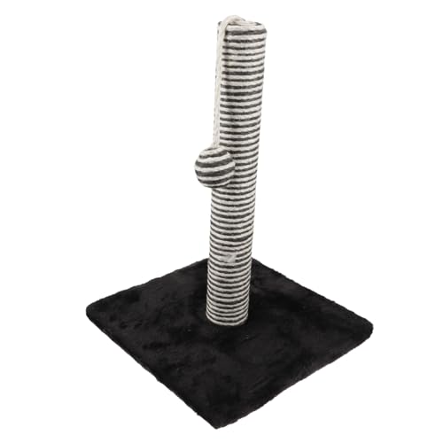 HEMOTON Katzenkletterstange Kratzer für Katzenkratzbrett Kratzen Kätzchen Kratzbaum katzenspielzeug Katzenbaum Katze kratzt entzückender Katzenkratzbaum Hanfseil Schwarz HEMOTON Katzenkletterstange Kratzer für Katzenkratzbrett Kratzen Kätzchen Kratzbaum katzenspielzeug Katzenbaum Katze kratzt entzückender Katzenkratzbaum Hanfseil Schwarz von HEMOTON