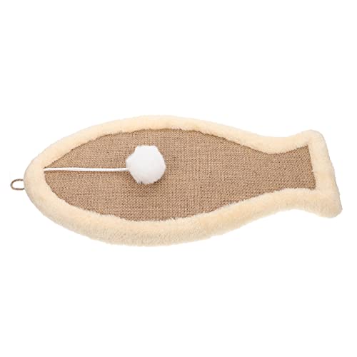 HEMOTON Katzenkratzbrett aus Strapazierfähigem Material Kratzspielzeug für Kätzchen Krallenpflege Schutz von Möbeln und Teppichen HEMOTON Katzenkratzbrett aus Strapazierfähigem Material Kratzspielzeug für Kätzchen Krallenpflege Schutz von Möbeln und Teppichen von HEMOTON