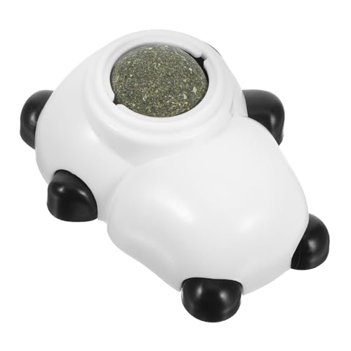 HEMOTON Katzenminze Katzenminzebälle Kleben An Der Wand Kitten-Essentials Für Hauskätzchen Interaktives Katzenspielzeug Katze Behandeln Ball Kätzchen Zeug Katze Nip Ball Weiß Pp von HEMOTON