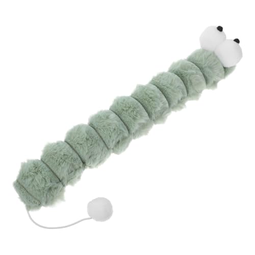 HEMOTON Katzenminze Süße Katzenspielzeug Urlaubskatzenspielzeug Katzenminze Interaktives Katzenspielzeug Zauberstab Kätzchen Katzensachen Plüsch Light Green von HEMOTON