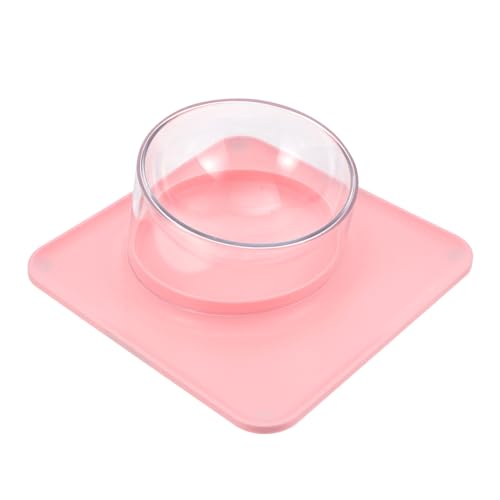 HEMOTON Schräger Katzenfutternapf Mit Nackenschutz Und Auslaufschutz Wasser Und Futternapf Aus Umweltfreundlichem Material Abnehmbar Und Leicht Zu Reinigen Für Katzen Und Welpen HEMOTON Schräger Katzenfutternapf Mit Nackenschutz Und Auslaufschutz Wasser Und Futternapf Aus Umweltfreundlichem Material Abnehmbar Und Leicht Zu Reinigen Für Katzen Und Welpen von HEMOTON