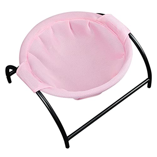 HEMOTON Katzennest-Hängematte im Freien mit für klein drinnen Weiden Größe bedeckt groß katzenbett Haustierbett Katze hängematte Bett erhöhtes hundebett Sandwich-Stoff Rosa HEMOTON Katzennest-Hängematte im Freien mit für klein drinnen Weiden Größe bedeckt groß katzenbett Haustierbett Katze hängematte Bett erhöhtes hundebett Sandwich-Stoff Rosa von HEMOTON