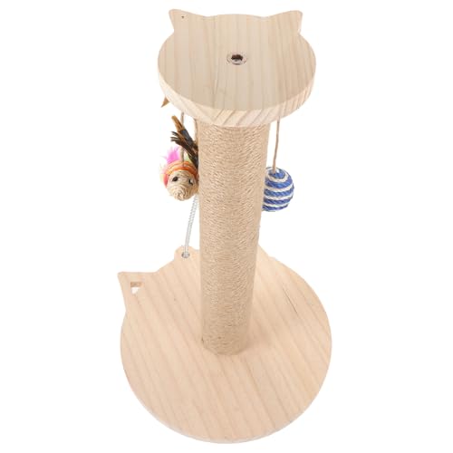 HEMOTON Katzenscratch Post aus Natürlichem Sisal Kratzsäule für Katzen für Zuhause Strapazierfähig und Sicher Fördert das Kratzen Stabilem Design und Solider Basis HEMOTON Katzenscratch Post aus Natürlichem Sisal Kratzsäule für Katzen für Zuhause Strapazierfähig und Sicher Fördert das Kratzen Stabilem Design und Solider Basis von HEMOTON