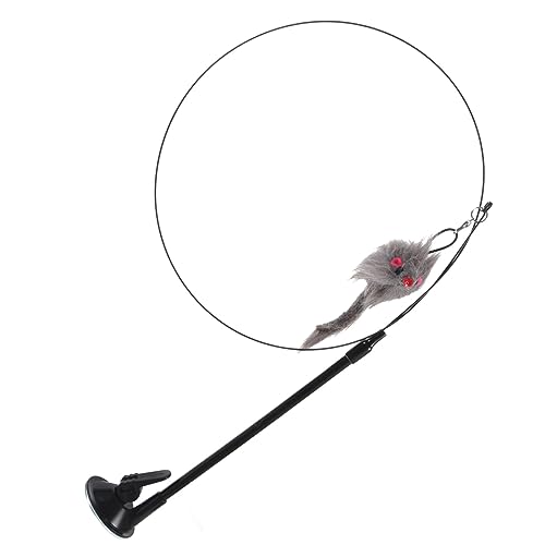 HEMOTON Katzenspielzeug Beschäftigungsspielzeug Für Katzen Stimulierende Katzen Lustige Katzen Interaktive Katzen – Für Katzen Neckendes Spiel Katzenstab Katzenangel Saugnapf HEMOTON Katzenspielzeug Beschäftigungsspielzeug Für Katzen Stimulierende Katzen Lustige Katzen Interaktive Katzen – Für Katzen Neckendes Spiel Katzenstab Katzenangel Saugnapf von HEMOTON