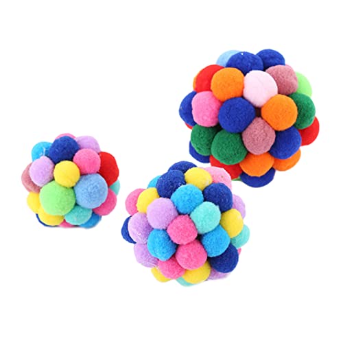 HEMOTON Katzenspielzeug Glockenkugel Interaktive Spielbälle für Katzen Zufällige für Training Fördert Aktivität und Spaß für Ihre HEMOTON Katzenspielzeug Glockenkugel Interaktive Spielbälle für Katzen Zufällige für Training Fördert Aktivität und Spaß für Ihre von HEMOTON