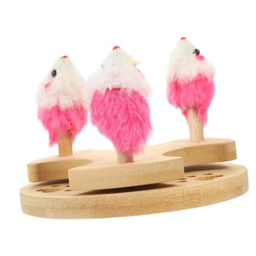 HEMOTON Katzenspielzeug Gyro -Plattenspieler Katze Wohnungskatzen Katzen-Teaser- Kätzchen Katzenspielzeug Interaktiv Für Katzen Holz Khaki Zufällige Farbe HEMOTON Katzenspielzeug Gyro -Plattenspieler Katze Wohnungskatzen Katzen-Teaser- Kätzchen Katzenspielzeug Interaktiv Für Katzen Holz Khaki Zufällige Farbe von HEMOTON