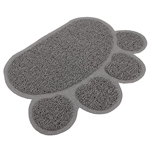 HEMOTON Katzenstreu Matte Wurf Klein Drinnen Für Pads Katze Wohnungskatzen Fänger Katzenlitermatte Katzentoilette Müllmatte Katzenfutter Matten Futtermatten Katzenfutter Pad PVC Grau HEMOTON Katzenstreu Matte Wurf Klein Drinnen Für Pads Katze Wohnungskatzen Fänger Katzenlitermatte Katzentoilette Müllmatte Katzenfutter Matten Futtermatten Katzenfutter Pad PVC Grau von HEMOTON
