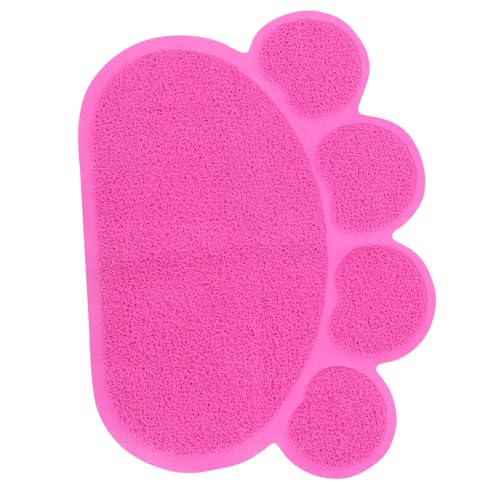 HEMOTON Katzenstreumatte Für Haustiere rutschfest Reinigen Lebhaftem Multifunktionale Matte Für Katzenfutter Und Katzentoilette Schmutzabweisend HEMOTON Katzenstreumatte Für Haustiere rutschfest Reinigen Lebhaftem Multifunktionale Matte Für Katzenfutter Und Katzentoilette Schmutzabweisend von HEMOTON
