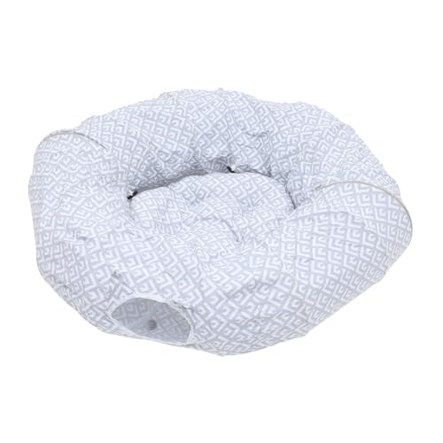 HEMOTON Katzentunnelbett für Katzen Faltbares Katzenhaus mit Spieltunnel Langlebig Reinigen für Indoor Katzen und Kätzchen Fördert Interaktives und Bietet Einen Gemütlichen Rückzugsort HEMOTON Katzentunnelbett für Katzen Faltbares Katzenhaus mit Spieltunnel Langlebig Reinigen für Indoor Katzen und Kätzchen Fördert Interaktives und Bietet Einen Gemütlichen Rückzugsort von HEMOTON