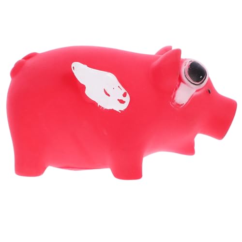 HEMOTON Kauspielzeug für Hunde Interaktives Langlebiges und Leichtes im Schwein Design für Welpen und Große Hunde für Stressfreies Spiel und Zahnpflege von HEMOTON