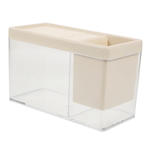 HEMOTON Kleiner Transparentes Plastik Fischbecken für Desktop Vielseitiger Goldfischbehälter für Pflanzen und Kleine Fische Praktisch und Leicht zu Reinigen HEMOTON Kleiner Transparentes Plastik Fischbecken für Desktop Vielseitiger Goldfischbehälter für Pflanzen und Kleine Fische Praktisch und Leicht zu Reinigen von HEMOTON