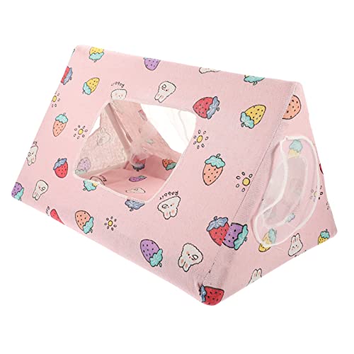 HEMOTON Dekoratives Hamsterhaus Zartes Haus Für Haustiere Trageversteck Entzückendes Hamsterhaus Käfigversteck Beißversteck Für Hamster Und Chinchillas HEMOTON Dekoratives Hamsterhaus Zartes Haus Für Haustiere Trageversteck Entzückendes Hamsterhaus Käfigversteck Beißversteck Für Hamster Und Chinchillas von HEMOTON