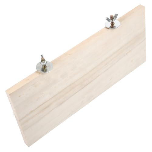 HEMOTON Kleines Holz Hamsterbrett Syrisches Hamsterkletterbrett Für Haustiere Einfache Installation Und Sicher Für Hamster Und Meerschweinchen Für Käfige HEMOTON Kleines Holz Hamsterbrett Syrisches Hamsterkletterbrett Für Haustiere Einfache Installation Und Sicher Für Hamster Und Meerschweinchen Für Käfige von HEMOTON