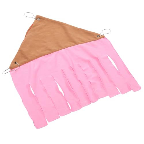 HEMOTON Kleintier Versteck aus Kleines Dreiseitiges Kuscheltunnel für Meerschweinchen Hamster Kaninchen und Frettchen Atmungsaktiv Warmes Eckversteck für Drinnen und Draußen HEMOTON Kleintier Versteck aus Kleines Dreiseitiges Kuscheltunnel für Meerschweinchen Hamster Kaninchen und Frettchen Atmungsaktiv Warmes Eckversteck für Drinnen und Draußen von HEMOTON
