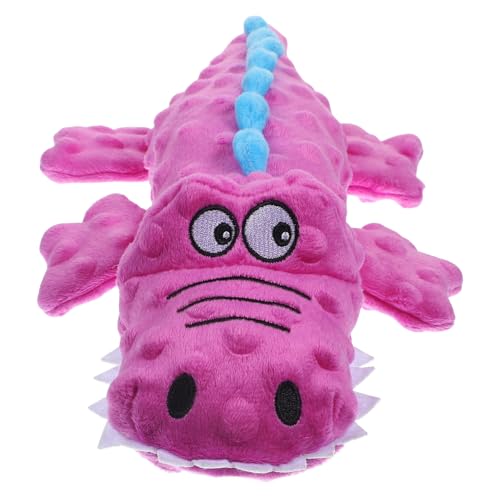 HEMOTON Klingendes Krokodilspielzeug befüllbar Zähne quietschen ausgestopft Haustier für Welpen Backenzahn Haushaltstrainingsspielzeug Plüsch Violet HEMOTON Klingendes Krokodilspielzeug befüllbar Zähne quietschen ausgestopft Haustier für Welpen Backenzahn Haushaltstrainingsspielzeug Plüsch Violet von HEMOTON