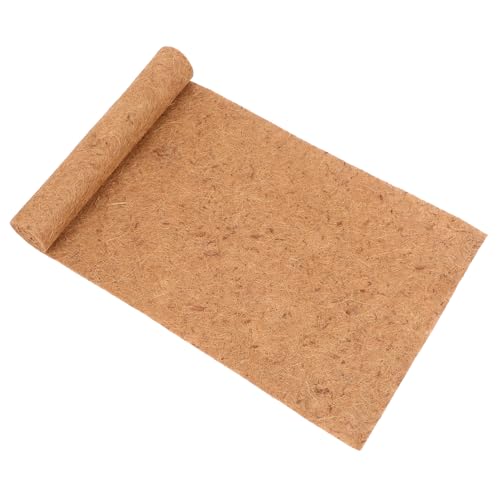 HEMOTON Kokospalmenmatte Reptil Kokosnuss Liner Hängematte Drachen Frosch Animal Polster fußbodenmatte Reptilienunterlage Reptilien Teppich Reptilienschutz Teppichmatte Schildpatt Teppich von HEMOTON