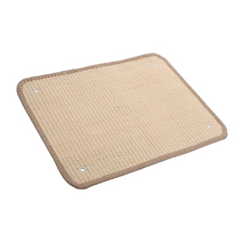 HEMOTON Kratzbaum Für Katzen Katzenzubehör Für Wohnungskatzen Katzenspielzeug Für Wohnungskatzen Kätzchenzubehör Zum Kratzen Von Katzen Sofa Katzenkratzbrett Sisal Khaki HEMOTON Kratzbaum Für Katzen Katzenzubehör Für Wohnungskatzen Katzenspielzeug Für Wohnungskatzen Kätzchenzubehör Zum Kratzen Von Katzen Sofa Katzenkratzbrett Sisal Khaki von HEMOTON
