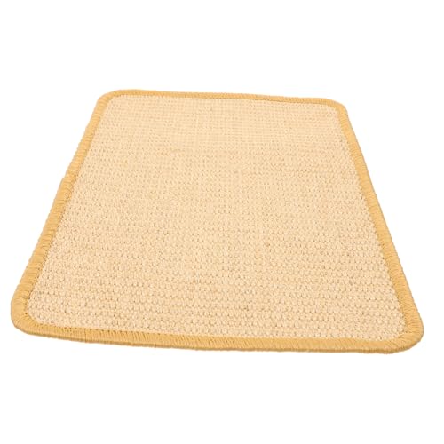 HEMOTON Kratzmatte für Katzen Sisal Kratzpad für Katzen mit Multifunktionalem Design für Wohnungskatzen Destruktives Verhalten Fördert Aktives Spiel HEMOTON Kratzmatte für Katzen Sisal Kratzpad für Katzen mit Multifunktionalem Design für Wohnungskatzen Destruktives Verhalten Fördert Aktives Spiel von HEMOTON