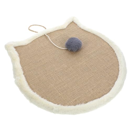 HEMOTON Kratzmatte für Katzen aus Sisal Strapazierfähige Kratzunterlage für Gesunde Kratzgewohnheiten für Innenräume Schützt Möbel vor Kratzern Katzenzubehör für Sicheres und Training HEMOTON Kratzmatte für Katzen aus Sisal Strapazierfähige Kratzunterlage für Gesunde Kratzgewohnheiten für Innenräume Schützt Möbel vor Kratzern Katzenzubehör für Sicheres und Training von HEMOTON