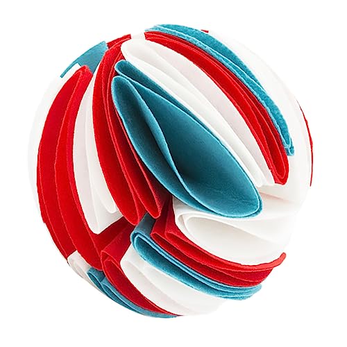 HEMOTON Kreatives Interaktives Haustier Kauspielzeug Leckspielzeug Aus Filz Sniff Ball Für Fördert Hand Koordination Für Kleine Und Mittelgroße HEMOTON Kreatives Interaktives Haustier Kauspielzeug Leckspielzeug Aus Filz Sniff Ball Für Fördert Hand Koordination Für Kleine Und Mittelgroße von HEMOTON