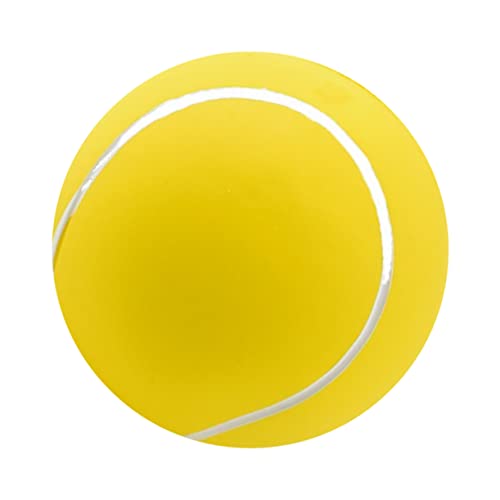 HEMOTON Quietschendes Tennisbälle Kauspielzeug Für Hunde Gummispielzeug Molarenspielzeug Haustierspielzeug Interaktives Hundespielzeug Zum Kauen Und Spielen von HEMOTON