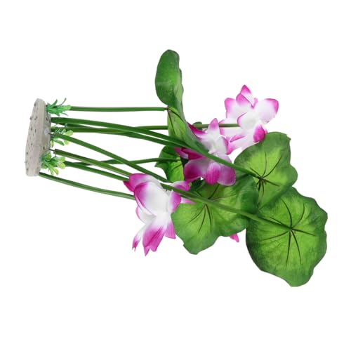 HEMOTON Künstliche Aquariumpflanzen Plastikpflanzen für Kleines Aquarium Langlebige Dekoration Pflegeleicht Fischsicher Terrarien und Aquarien von HEMOTON