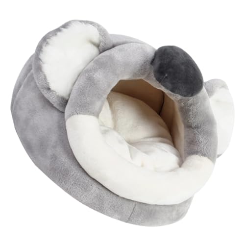 HEMOTON Kuschelhöhle Für Meerschweinchen Und Hamster Warmes Haustierbett Für Winter Kompakt Und Kleine von HEMOTON