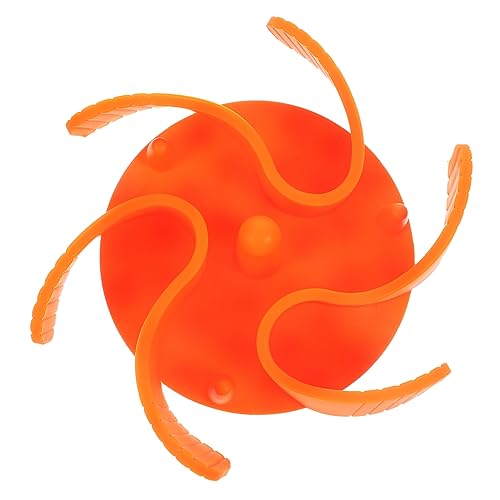 HEMOTON Langsame Futtereinlage für Hundenäpfe Schling Napf für Große Einfache Fördert Gesunde Verdauung Kompatibel mit Allen Futternapfarten Orange von HEMOTON