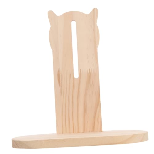 HEMOTON Laufrad für Hamster hamsterspielzeug Hamster hamsterball Hamster Running Wheel Holder Hamster Toy drehbarer Ständer Rad klein Übung Radträger Hamsterradhalterung hölzern von HEMOTON