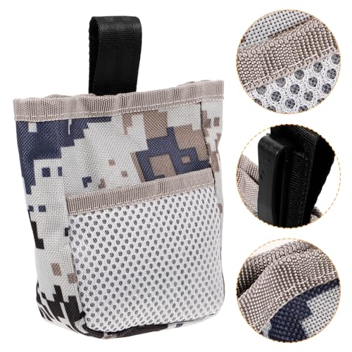 HEMOTON Snackbeutel Für Hunde Tragbare Hundetasche Mit Clip Für Leckerlis Und Utensilien Beim Spaziergang Oder Training von HEMOTON
