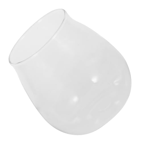 HEMOTON Glasterrarium Leere Glasflasche Für Mini-Landschaft Transparenter Behälter Für Pflanzen Dekoratives Glas Für Wohnzimmer Und Büro Leicht Und Bruchfest von HEMOTON