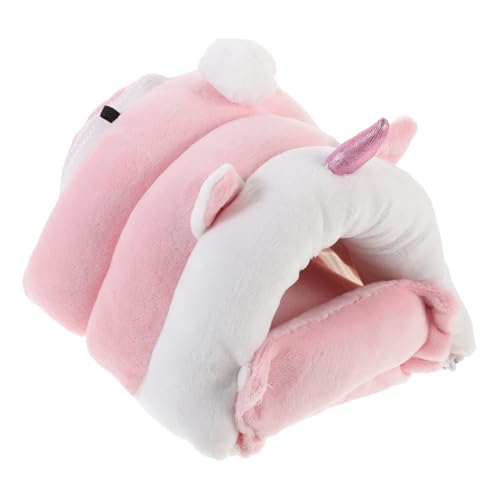 HEMOTON Mini Einhorn Hamster Nest aus Weichem Baumwollmaterial Warmes und Kuscheliges Schlafhaus für Kleine Nagetiere Wie Hamster Meerschweinchen und Stachelmäuse Gemütliche Höhle für HEMOTON Mini Einhorn Hamster Nest aus Weichem Baumwollmaterial Warmes und Kuscheliges Schlafhaus für Kleine Nagetiere Wie Hamster Meerschweinchen und Stachelmäuse Gemütliche Höhle für von HEMOTON
