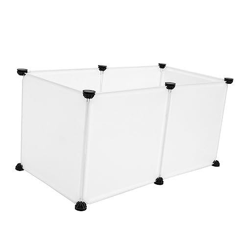 HEMOTON Mini Kaninchen Käfig Zaun für Haustiere Teiliges für Hamster und Kleine Tiere Leicht Aufbaubar für Drinnen und Draußen aus Hochwertigem Material Schützendes Freigehege HEMOTON Mini Kaninchen Käfig Zaun für Haustiere Teiliges für Hamster und Kleine Tiere Leicht Aufbaubar für Drinnen und Draußen aus Hochwertigem Material Schützendes Freigehege von HEMOTON