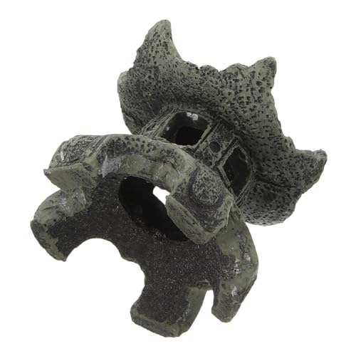 HEMOTON Miniatur Aquarium Dekoration Resinschmuck für Aquarien Geeignet für Süß und Design Sicheres Versteck für Fische und Garnelen von HEMOTON