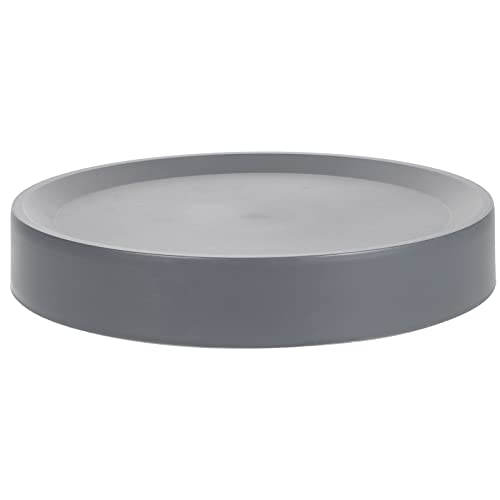 HEMOTON Mobiler Blumentopf Makramee Drücken Pflanzenständer Im Freien Pflanzentisch Topfpflanzenständer Auf Rädern Liner Stand Pflanzmaschine Aufzeichnen Beweglich Dark Grey Plastik von HEMOTON