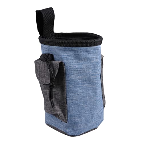 HEMOTON Multifunktionale Hundeleckerlibeutel Tragbare Futtertasche mit Großem Fassungsvermögen Praktischer Snackbehälter für Outdoor Camping Reisen Langlebig mit Zugbandverschluss Blau HEMOTON Multifunktionale Hundeleckerlibeutel Tragbare Futtertasche mit Großem Fassungsvermögen Praktischer Snackbehälter für Outdoor Camping Reisen Langlebig mit Zugbandverschluss Blau von HEMOTON