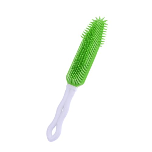 HEMOTON Multifunktionale Tpr Gummibürste zur Tierhaarentfernung Sanftes Massage und Reinigungswerkzeug für Haustiere Teppiche Möbel und Kleidung Langlebig und Leicht zu Reinigen von HEMOTON