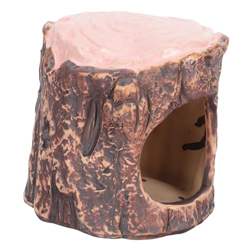 HEMOTON Keramik Hamster Haus Kleiner Nest für Hamster Schlafbett Tragbares Haustier Keramiknest Sicheres und Hamsternest für Kleine Tiere Dekorativ und Funktional von HEMOTON
