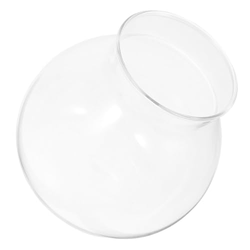 HEMOTON Ökologische Mikrolandschaftsflasche Tischfischbecken Kleines Aquarium-kit Desktop Anlage Empfindlich Tank Tischplatte Mini Blume Transparent Glas Mit Hohem Borosilikatgehalt von HEMOTON
