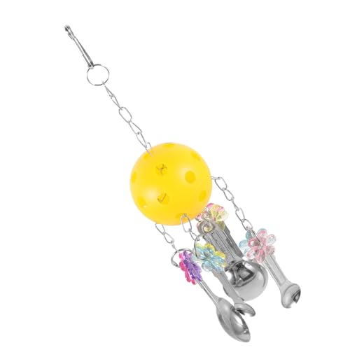 HEMOTON Papageienspielzeug Hängen Kauspielzeug Vogel Spielzeug Für Papagei Und Kleine Vögel Mit Robustem Design Und Interessanter Form Für Käfig Und Haustierbedarf von HEMOTON