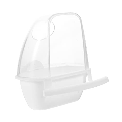 HEMOTON Papageien Futterspender Transparente wasserdichte Futterbox für Hängend für Käfige Robust und Langlebig zu Reinigen für Papageien und Sittiche Kapazität HEMOTON Papageien Futterspender Transparente wasserdichte Futterbox für Hängend für Käfige Robust und Langlebig zu Reinigen für Papageien und Sittiche Kapazität von HEMOTON