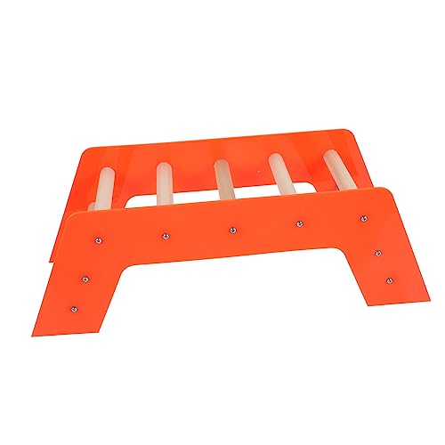 HEMOTON Papageien -foliespielzeug Vogelleiter Vogelspielzeug Für Sittiche Barsch Klettern Papageienleiter Haustier Papageienspielzeug Vogel Stehen Rattenleiter Acryl Orange HEMOTON Papageien -foliespielzeug Vogelleiter Vogelspielzeug Für Sittiche Barsch Klettern Papageienleiter Haustier Papageienspielzeug Vogel Stehen Rattenleiter Acryl Orange von HEMOTON