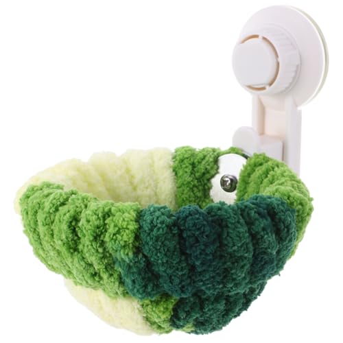 HEMOTON Tragbares Vogelnest Aus Autofensterglas Mit Saugnapf Warme Schlafhütte Für Papageien Plüschiges Vogelbett Für Reisen Und Käfig von HEMOTON