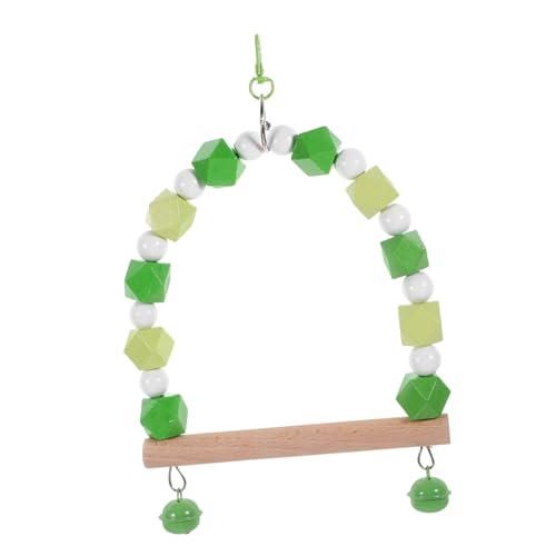 HEMOTON Parrot Branch Toy hängend Zubehör für Sittichkäfige für Vogelkäfige Hängeregal für Sittiche Stand Vogel Papagei Schaukel Papageienschwungspielzeug hölzern HEMOTON Parrot Branch Toy hängend Zubehör für Sittichkäfige für Vogelkäfige Hängeregal für Sittiche Stand Vogel Papagei Schaukel Papageienschwungspielzeug hölzern von HEMOTON