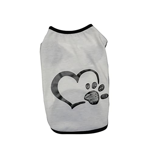 HEMOTON Party-Hundetuch Körperpflege Weiß Kostüme für Hunde groß Haustiere hundekleidung hundebekleidung Dog Clothes Haustierbekleidung hundekleider Haustier Sommerkostüm Hund Weste Stoff von HEMOTON
