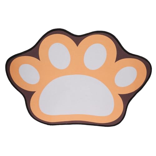 HEMOTON Pet Feeding Mat für Katzen Saugfähige Futterunterlage für Nassfutter Schnelltrocknend rutschfest Schützend für Böden aus Strapazierfähigem für Innenräume von HEMOTON